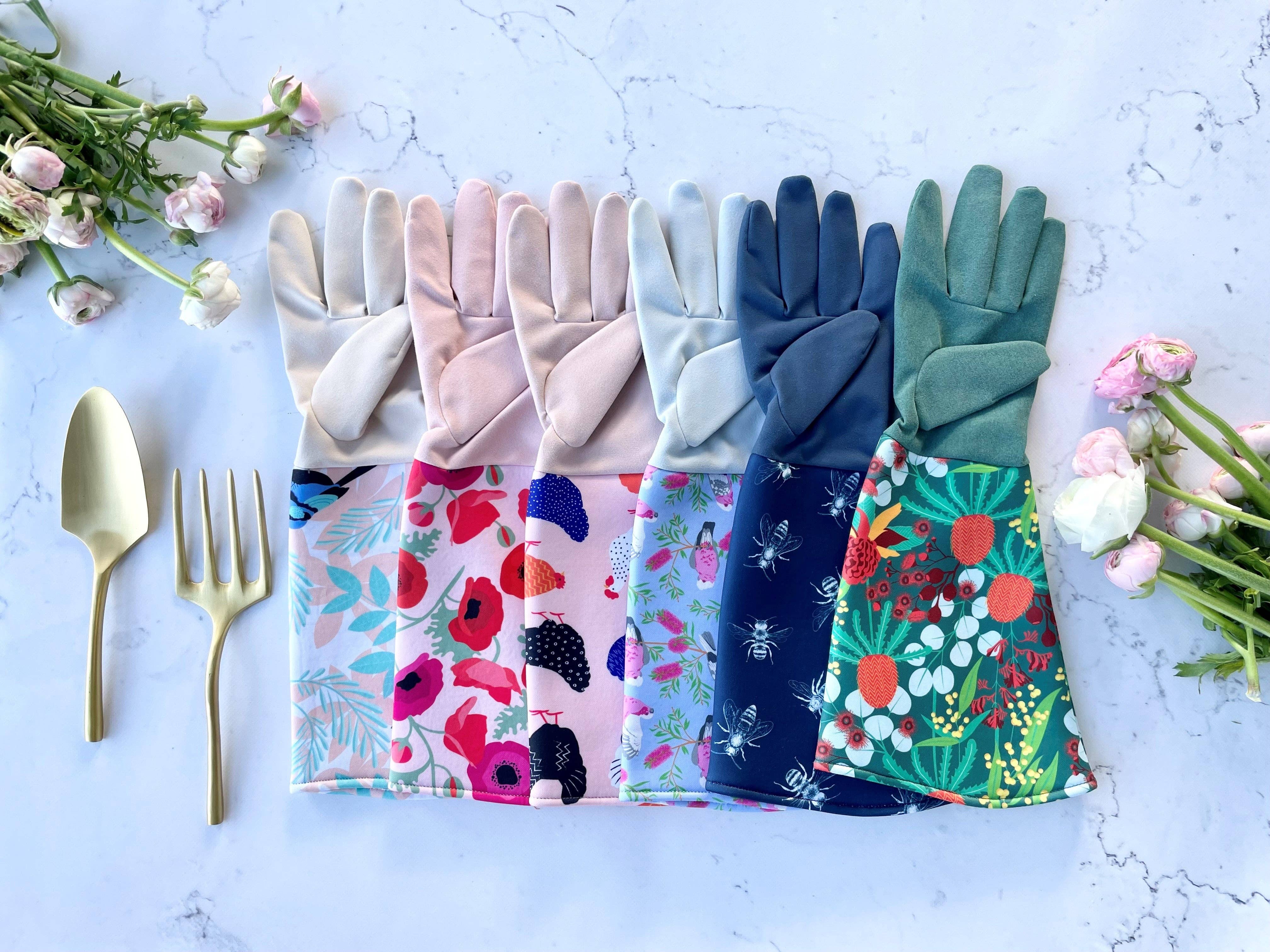 Allgifts Australia - Wholesale Garden Gloves - Gardening Gloves - Poppies1