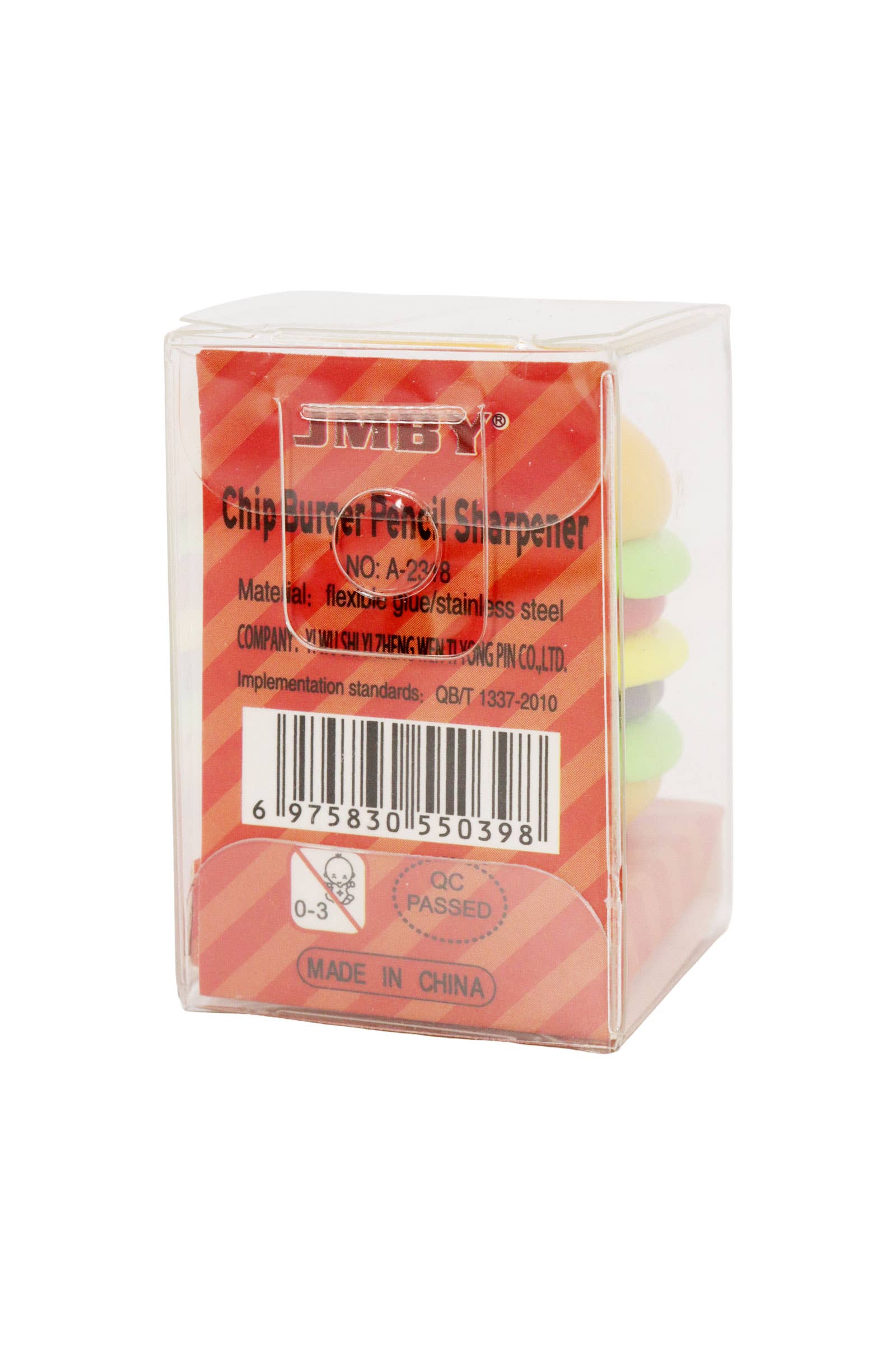 ASSORTED Fast Food Pencil Sharpener - 12 Pcs for wholesale on Faire4