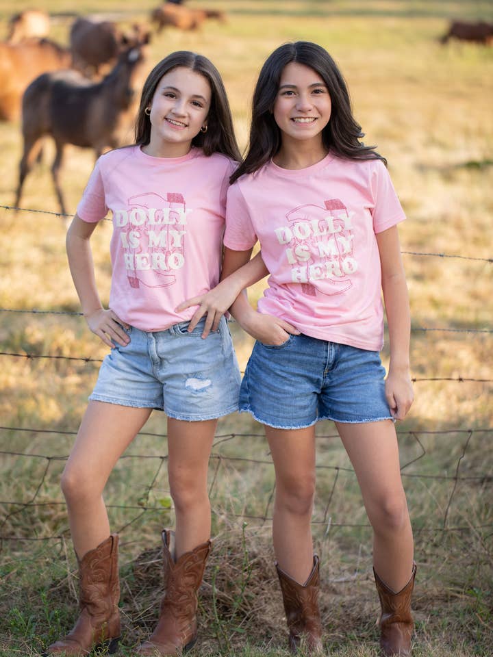 Dolly Is My Hero - Youth - Shirt for wholesale by SOUTHERN FRIED DESIGN BARN