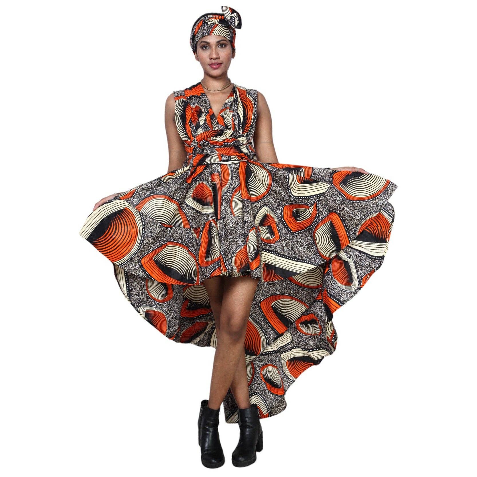 African Stars - Wholesale Dress - Women's - Women's Skirt/Dress Multi Wear Style -- FI-313631