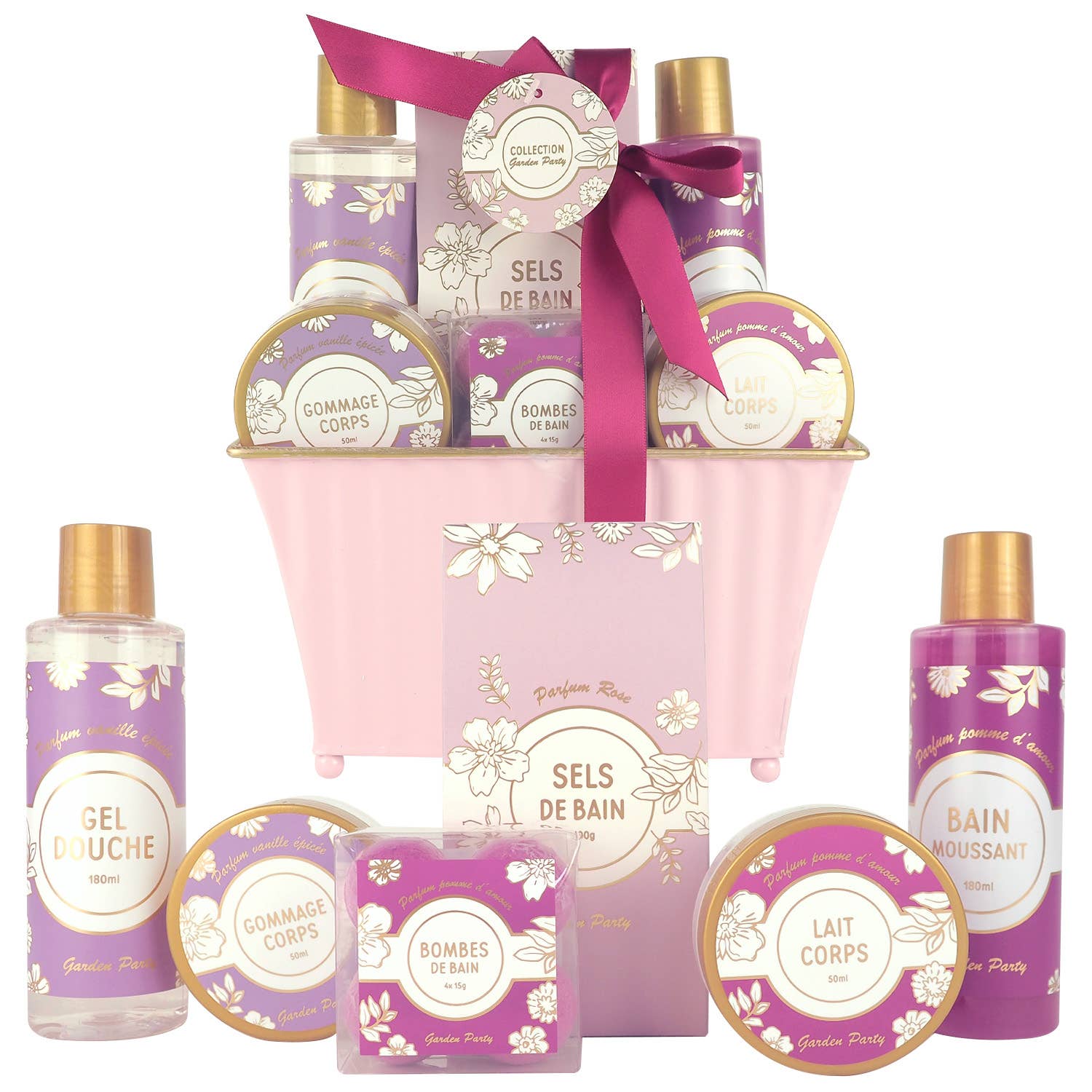 FRENCH TENDANCE – Großhandel Bade- & Körperpflege-Set – Geschenkbox - Bad - Gartenparty - FRENCH TENDANCE1