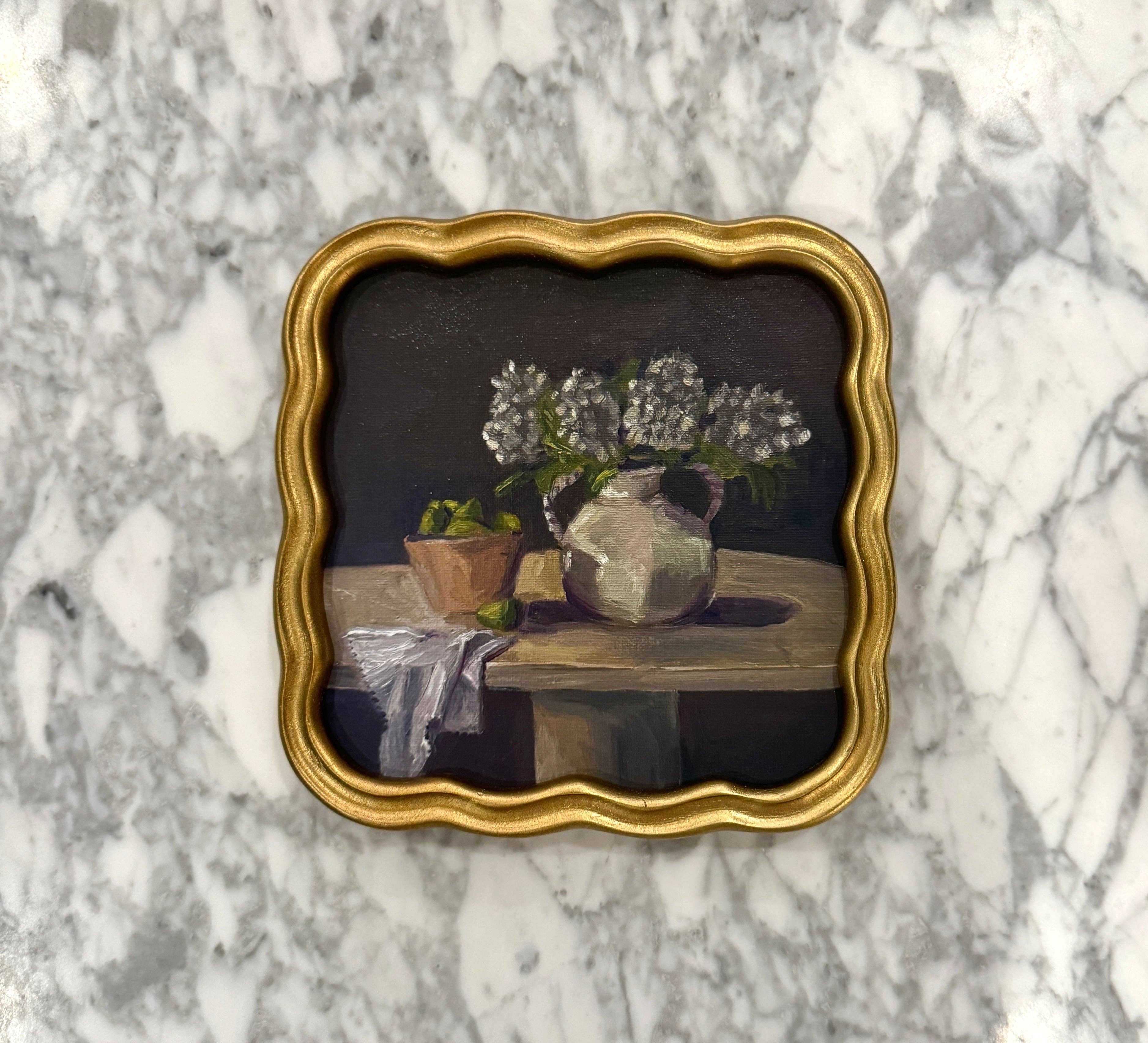 Katie Jo Art - Wholesale Art Print - "Vase of Hydrangeas" Print2