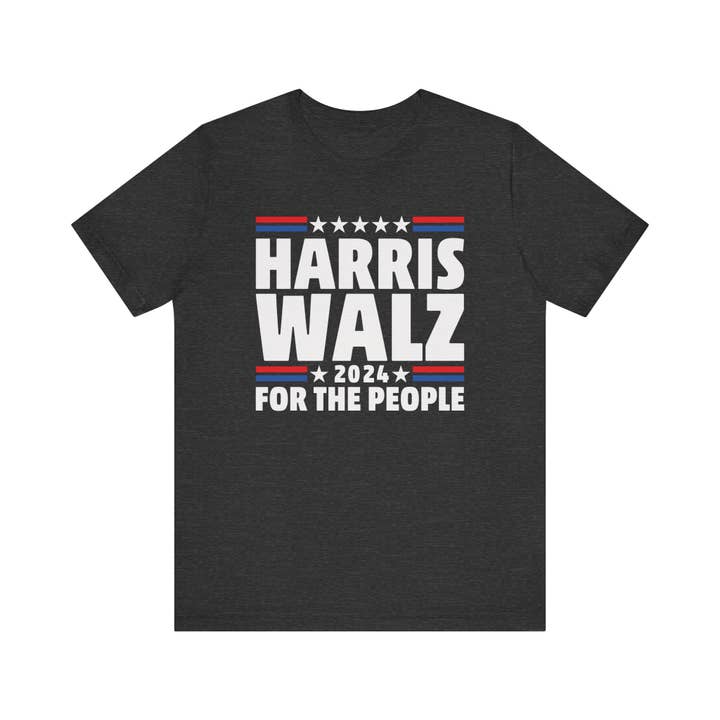 SONDO DESIGN LTD - Wholesale T-Shirt (Graphic) - Unisex - Harris Walz 2024 Shirt, Kamala Harris Tim Walz 2024 Election