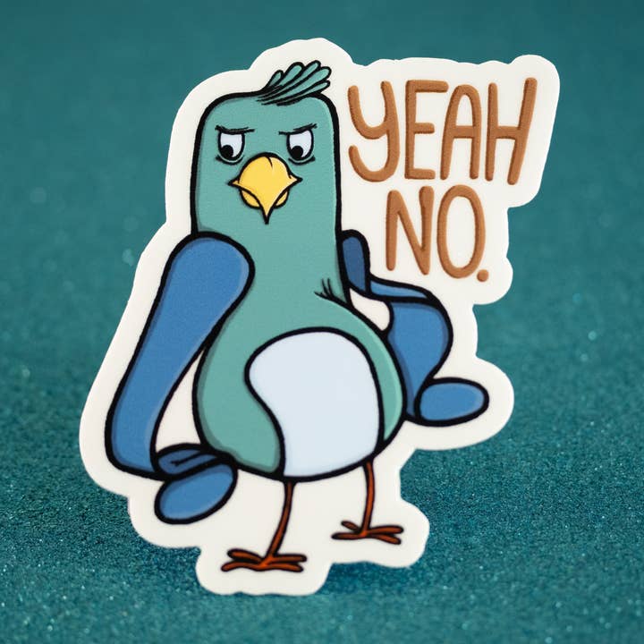 Little Hiker Bird – Engroshandel Klistermærke – Ja Nej Bird Vinyl Sticker0