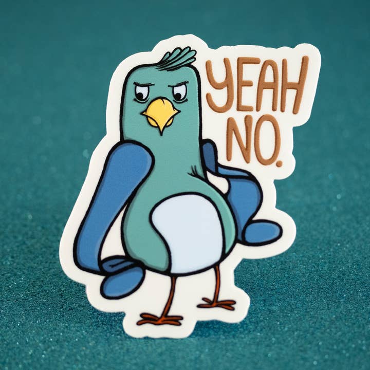 Little Hiker Bird - Vente Autocollant - Sticker vinyle Yeah No Bird0