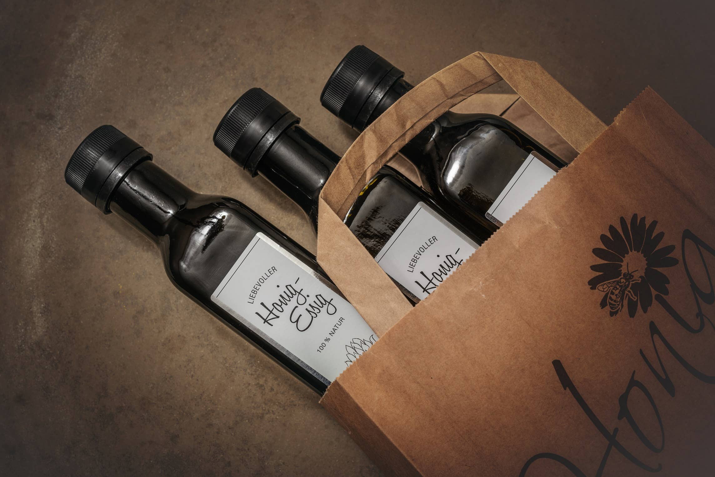 Honigatelier - Wholesale Honey - HONEY VINEGAR 250ML1