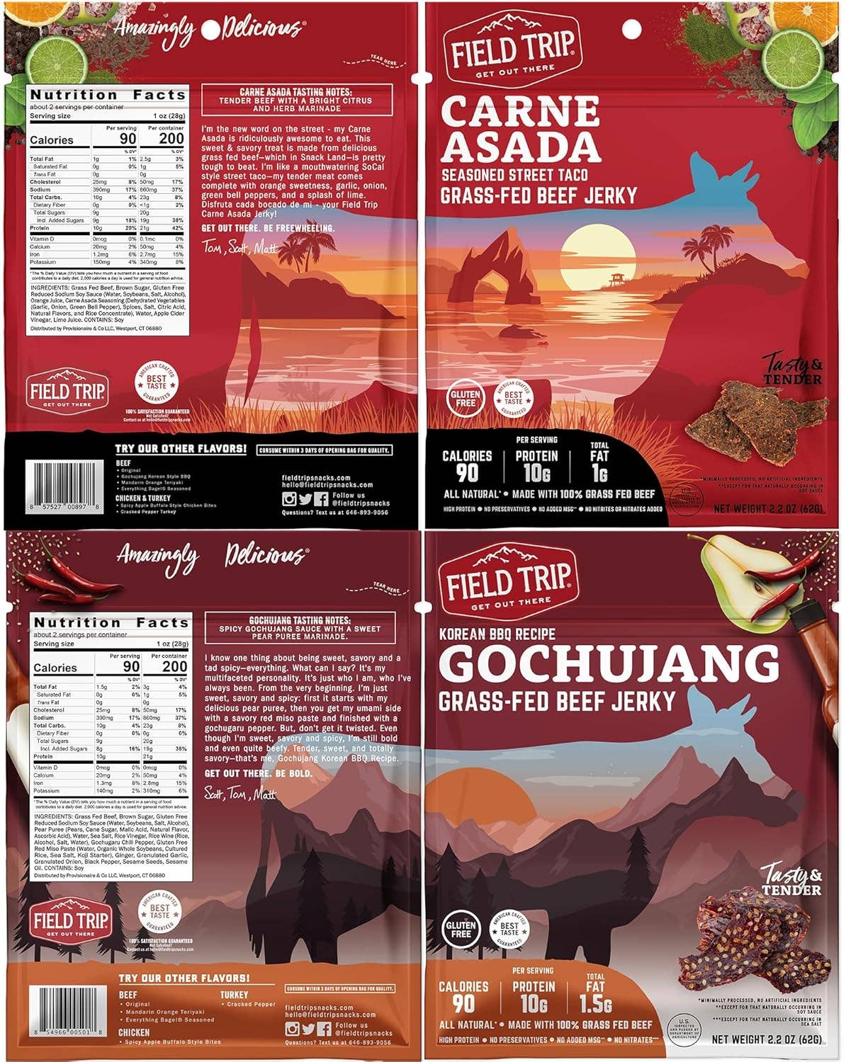 FIELD TRIP - Wholesale Jerky - Field Trip 36 Bag Shipper Display1