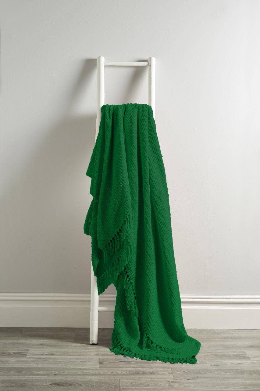 LOOMWORKS LTD – wholesale Throw blanket – Lisbon Pure Cotton Honeycomb Throw24