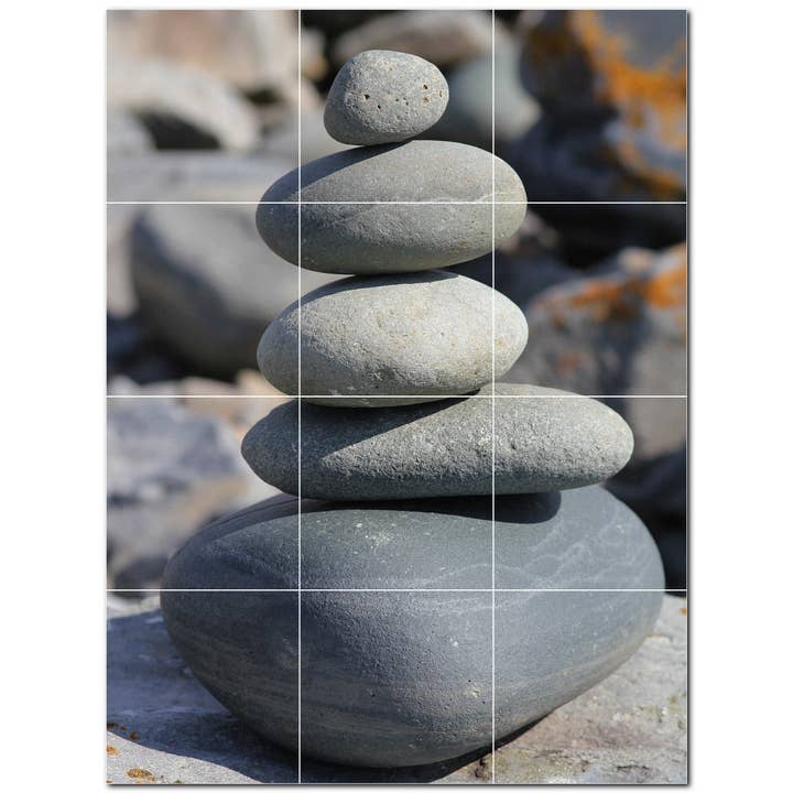 Rock Stone Keramiska plattor Keramiska plattor Väggmålning PT500926 för wholesale av Picture-Tiles.com