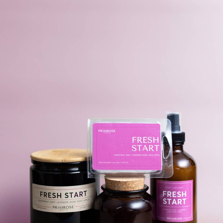 Primrose Candle Company - Vente Bougie en bocal - NOUVEAU DÉPART1