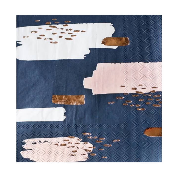 Erika - Servilletas de papel para almuerzo, color azul marino para venta al por mayor de Harlow & Grey