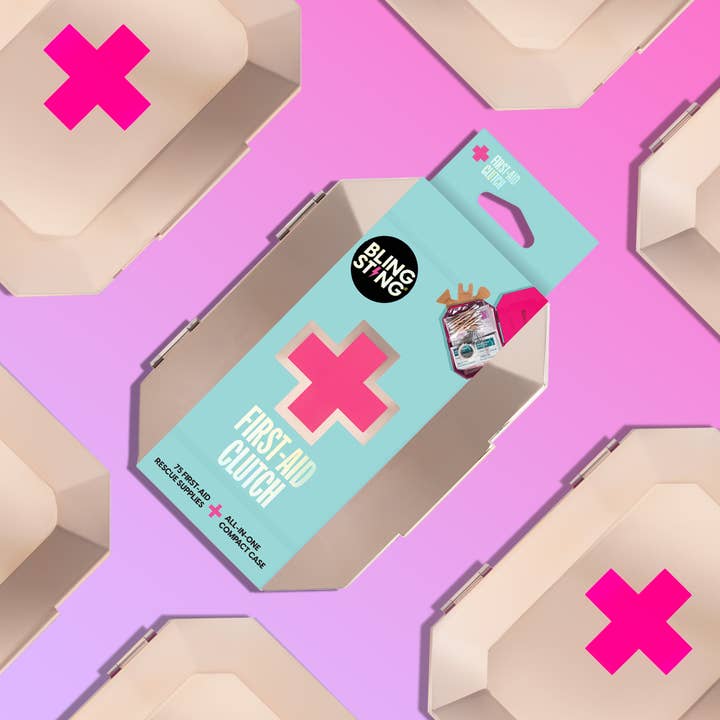 BLINGSTING - Wholesale First Aid Kit - First Aid Kit | Metallic Rose Gold6