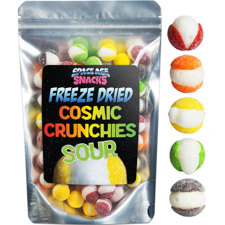 Gefriergetrocknete saure kosmische Crunchies (5 Unzen) für den Großhandel von Space Age Snacks