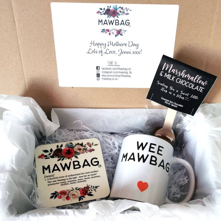 Wee Mawbag | Mothers Day Gift Set | Gifts for Mum | Mum Birthday Gift | Mum Gift Box | Mum Gift | Mum Coaster | Mum Mug Funny for wholesale by Mawbag