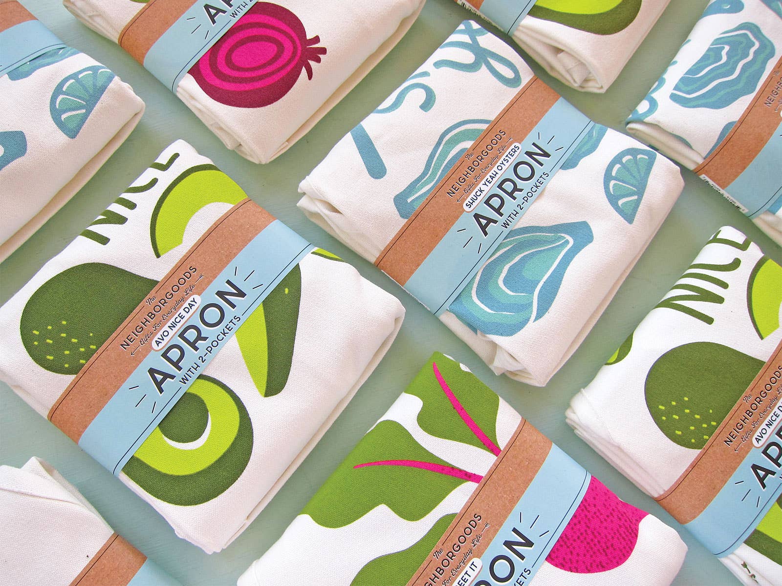 The Neighborgoods - Vendita all'ingrosso Grembiuli - Grembiule Avocado - SALDI3