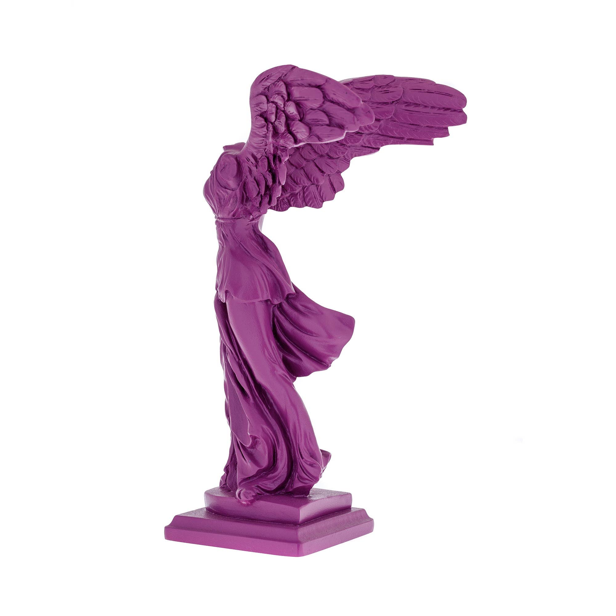 ARTIA LTD - Wholesale Sculpture - Victory-Nike Winged Goddess of Samothrace 30cm Violet Color2