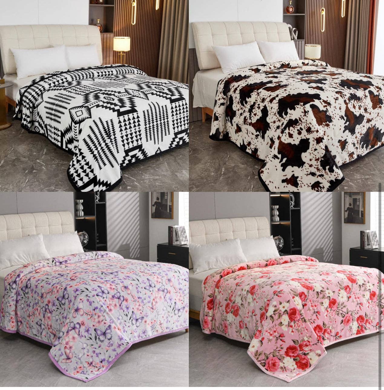 Broads Market – Großhandel Bettdecke – Zufällige Auswahl von 5 superweichen Decken4