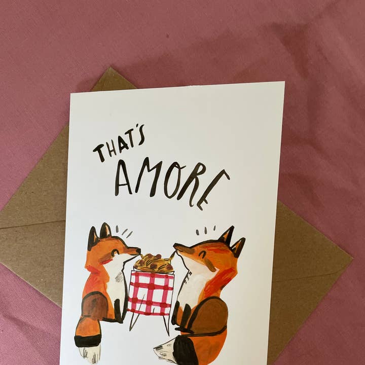 C'est Amore Card pour la vente par Dick Vincent Illustrations