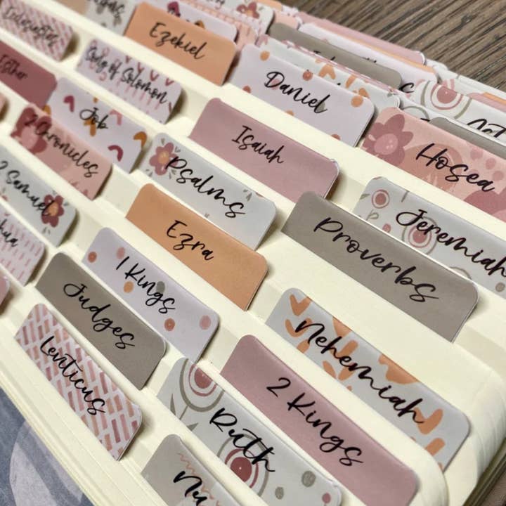 Chosen & Cherished - Wholesale Book - Adult - Cute Bible Tabs | Bible Index Tabs