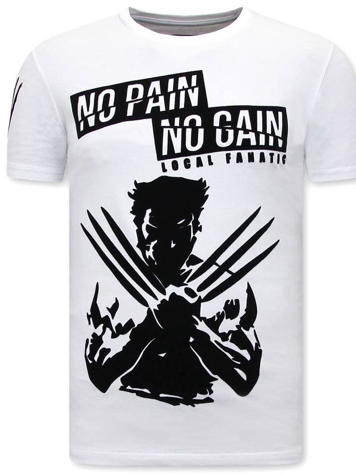 T-shirt - Wolverine X Man för wholesale av Local Fanatic