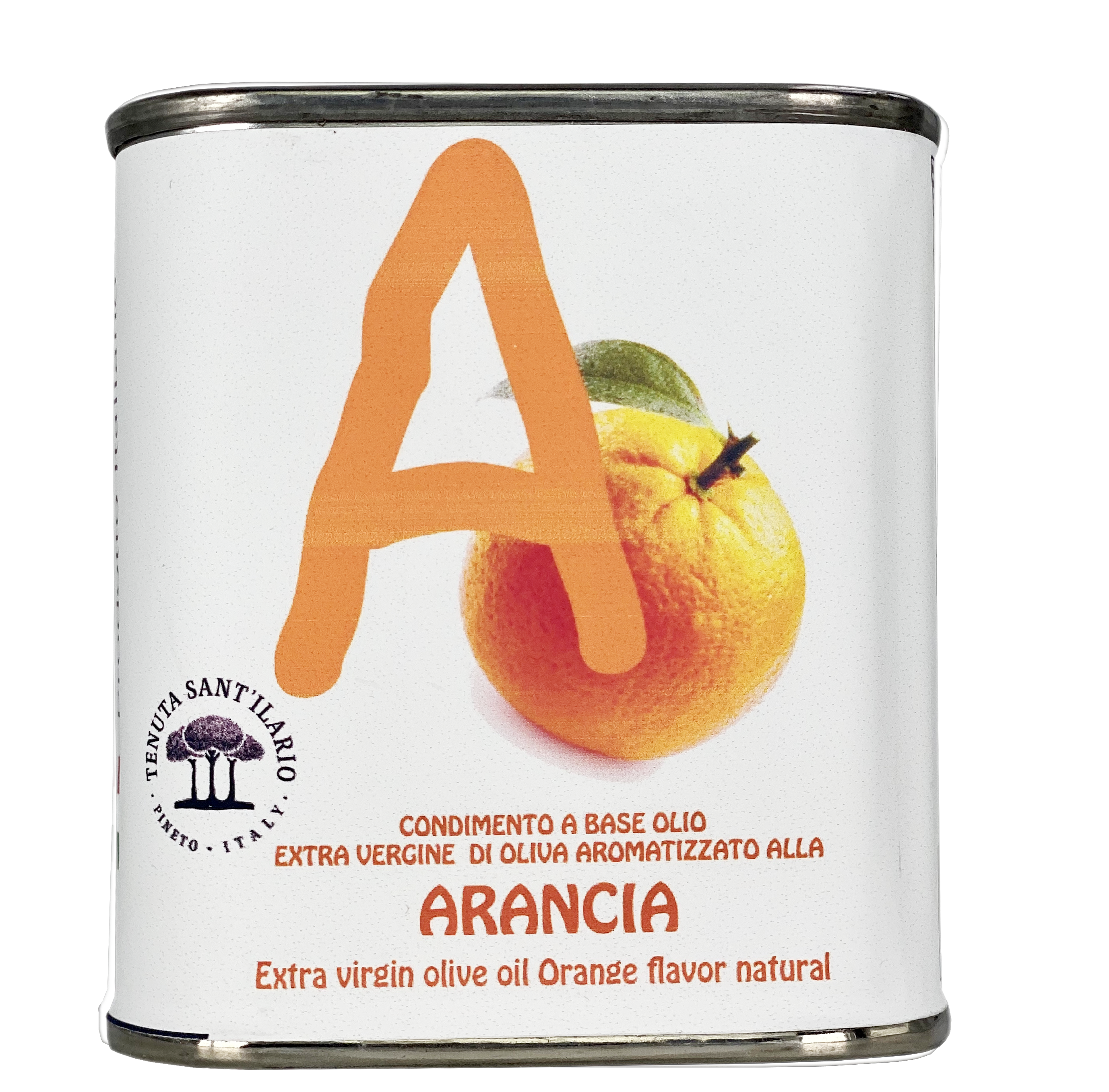 TENUTA SANT'ILARIO – wholesale Olivolja – Modern plåtbok med 18 stycken 100 ml smaksatta oljor10