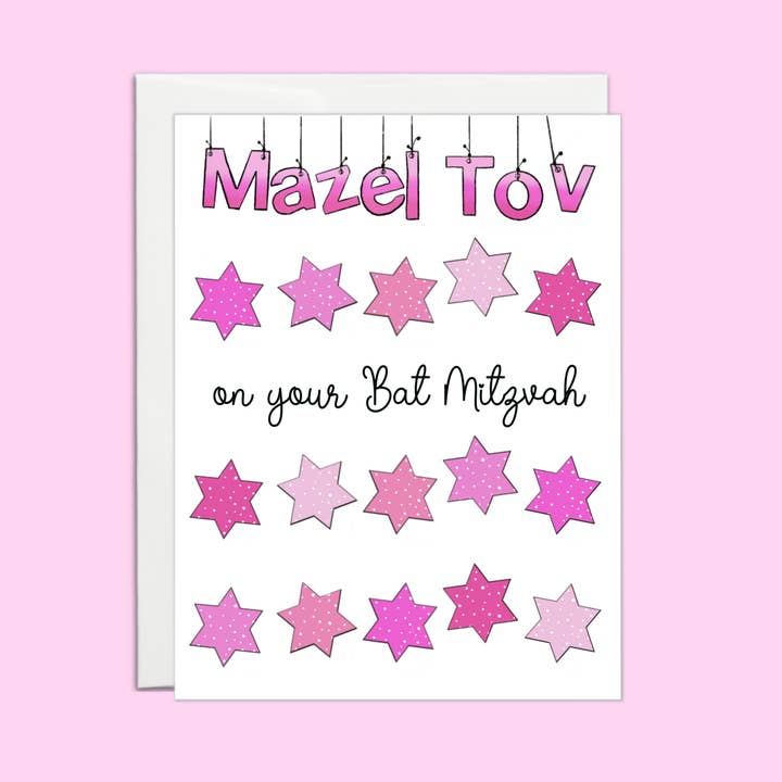 Mazel Tov on your Bat Mitzvah for wholesale by The Simcha Store