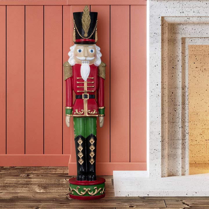 Haute Decor - Wholesale Holiday Nutcracker - 37 Inch Indoor/Outdoor Christmas Nutcracker