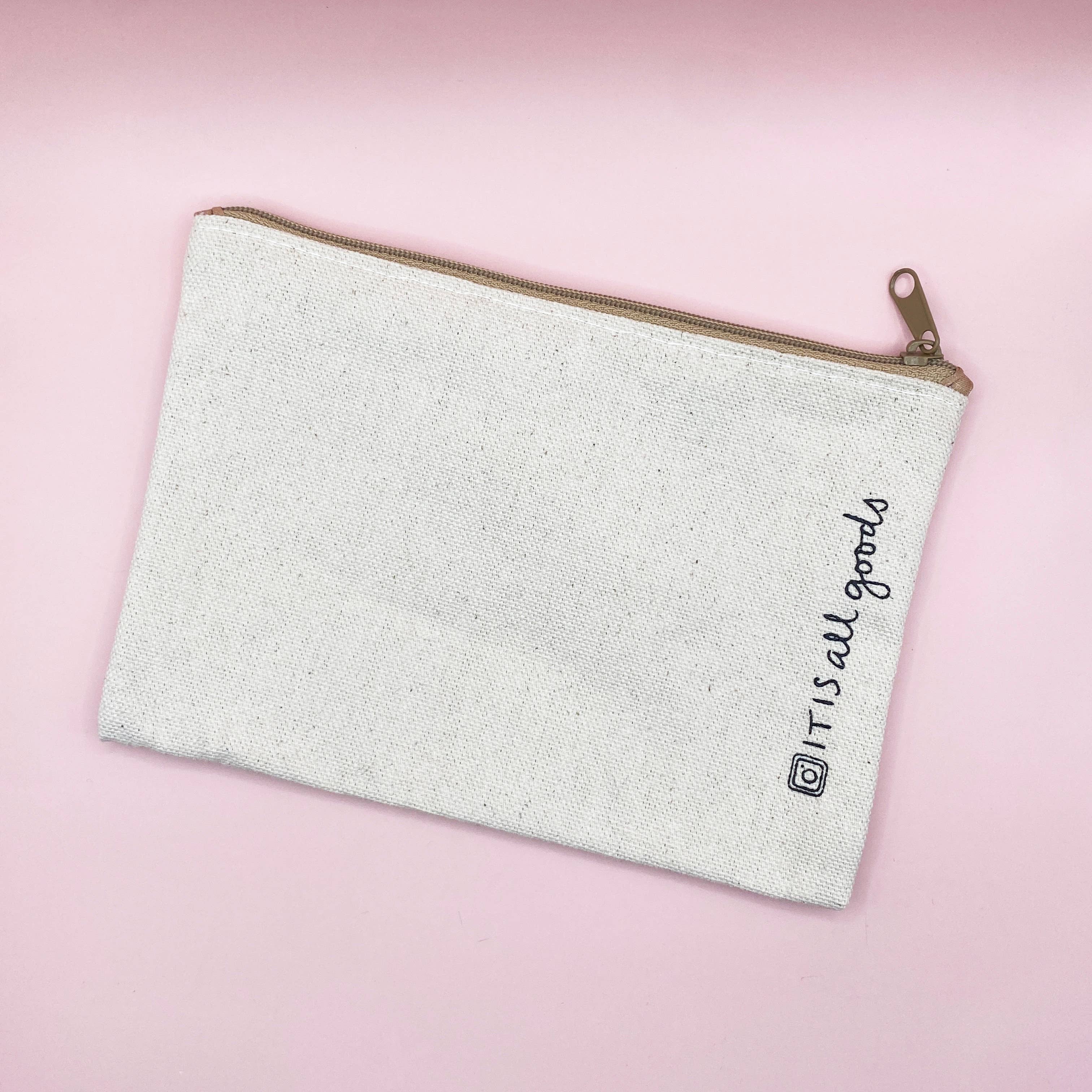 IT IS: All Goods - Wholesale Pouch - Women's - Prickly Pear, Austin Texas | Canvas Zipper Pouch1