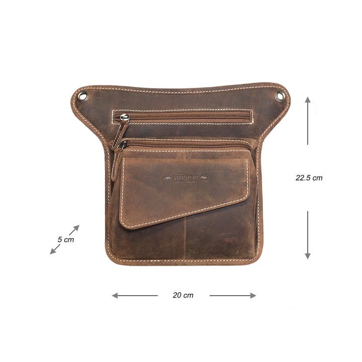 Arrigo – wholesale Crossbody bag – Women's – Pouch Bag - Shoulder Bag - Leg Bag Leg Bag - Motorcycle6