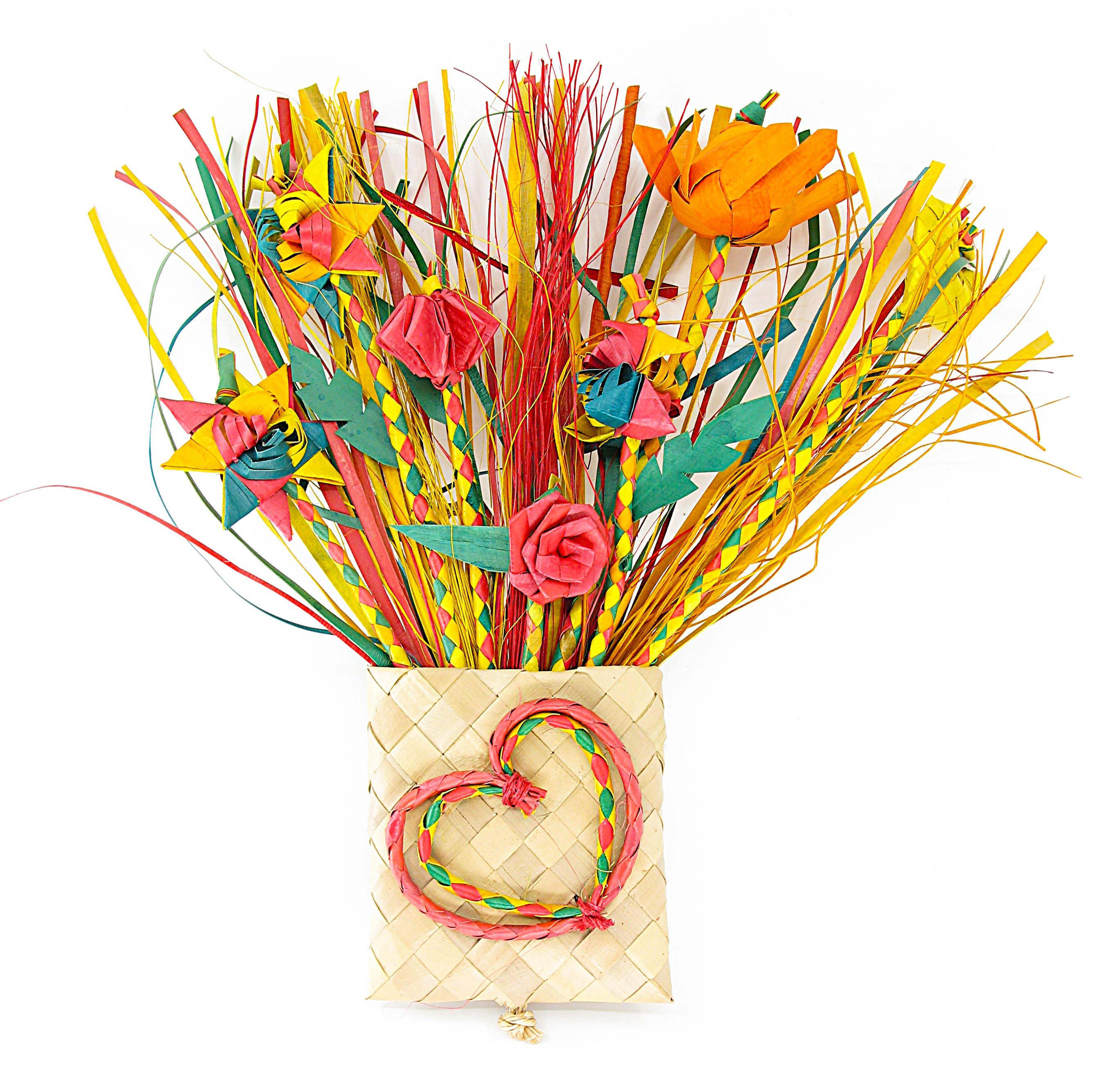 Planet Pleasures - Wholesale Bird Swing/Toy - Floral Bouquet 2