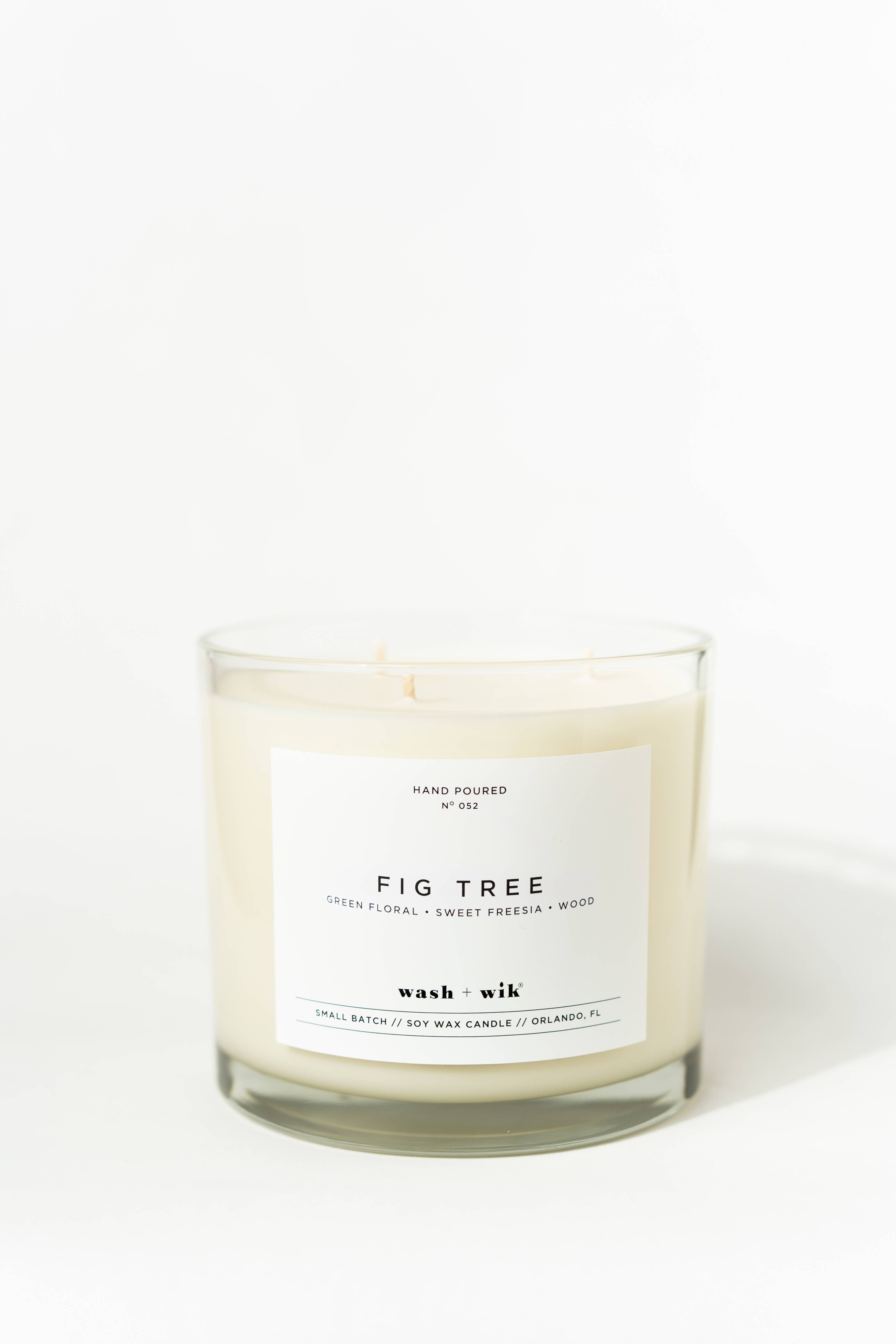 Wash and Wik - Wholesale Jar/Filled Candle - 3 Wick - 35oz Vessel - 2 Pound Soy Wax Candle by Wash + Wik40