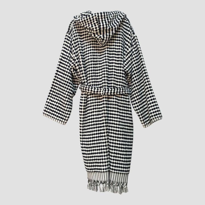 Kikoya - Wholesale Robe - Women's - Pom Pom Bathrobe Handloom Turkish Cotton Resort Heavy Luxury5