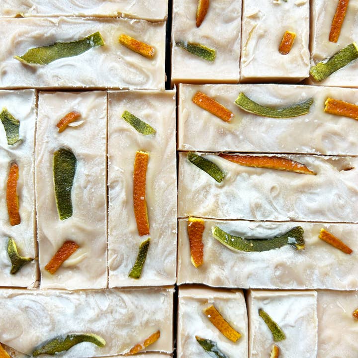 Blue Butterfly Botanicals - Vendita all'ingrosso Saponette - Sapone artigianale Citrus Splash1