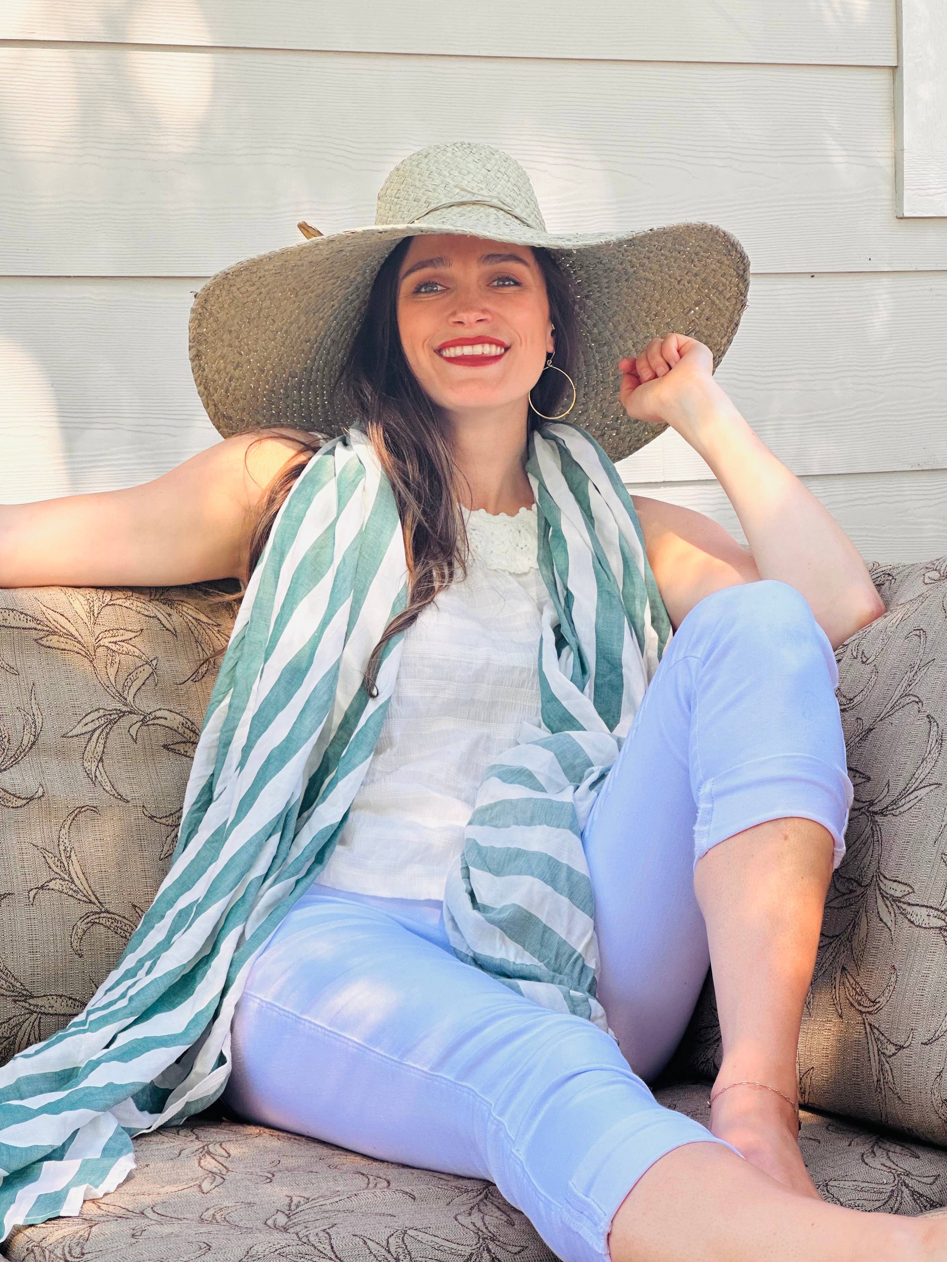 Shebobo - Wholesale Straw Hat - Women's - Natasha 7" Wide Brim Woven Straw Sun Hats1