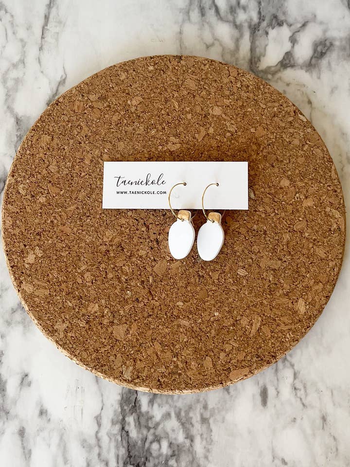 Traditional Christmas | White Christmas Light Hoops for wholesale by taenickole