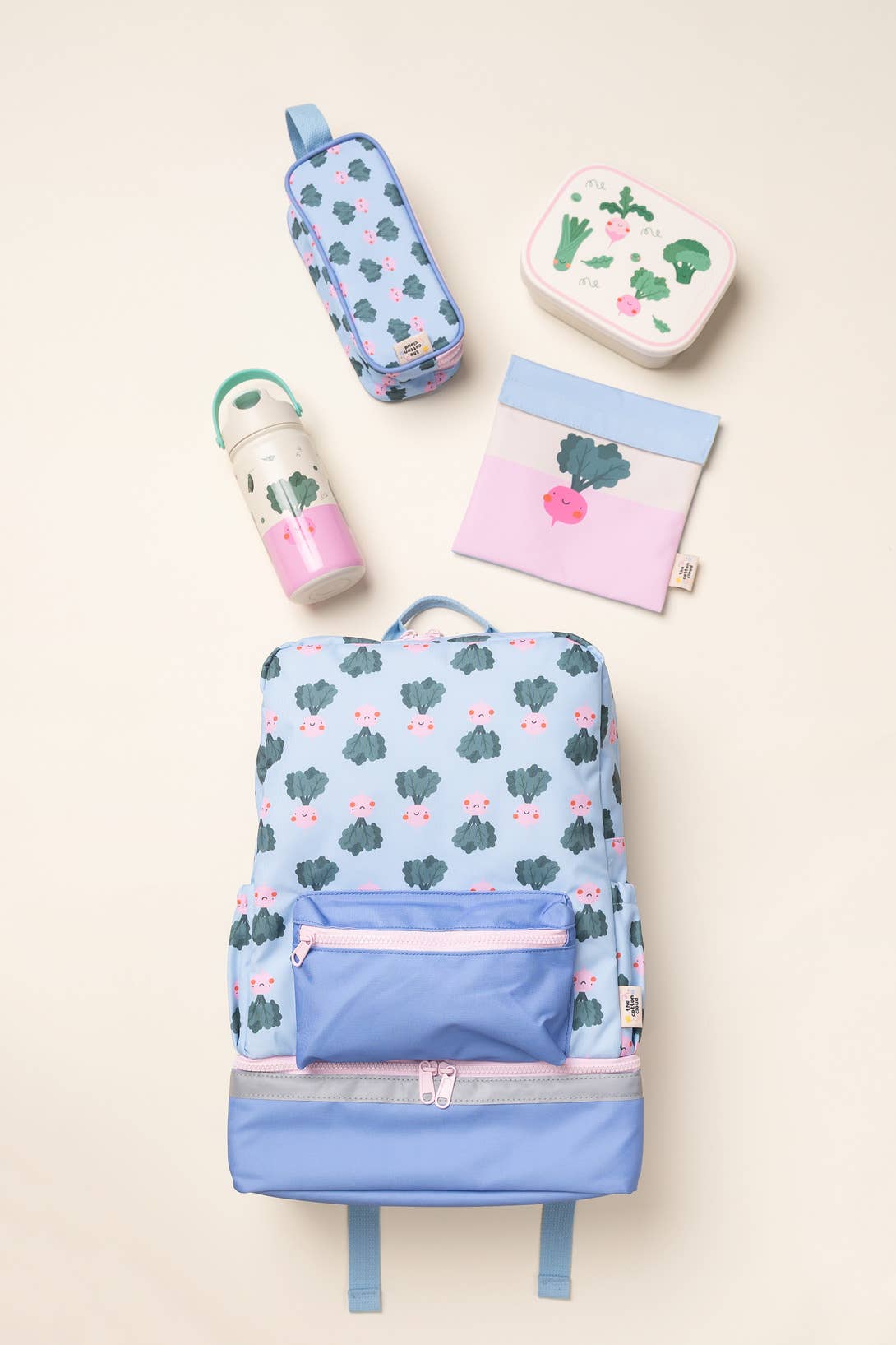 the cotton cloud - Wholesale Water Bottle - Insulated Stainless Steel Bottle for Kids Veggie Pals5