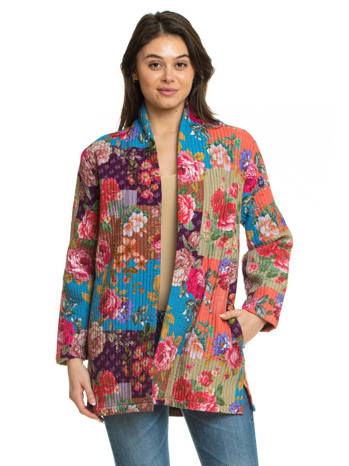 VESTE MATELASSÉE PLUM MOIRA pour la vente par Tolani