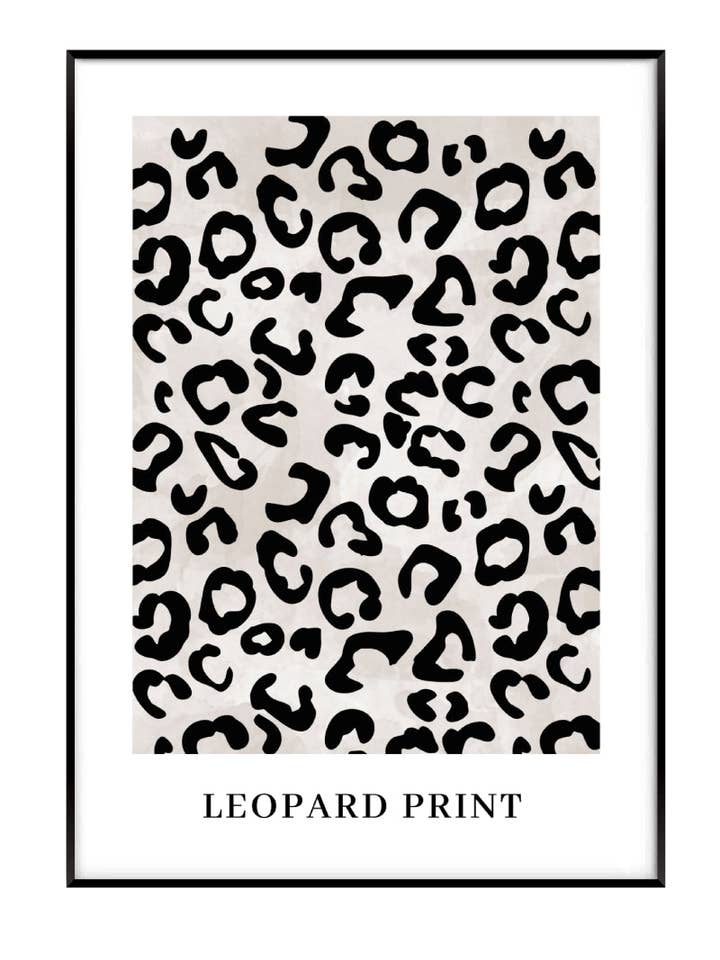 Abstrakt leoparddjurstryck för wholesale av Akua Home