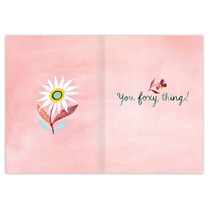 Biely & Shoaf - Wholesale Birthday Card - Foxy Birthday Card2