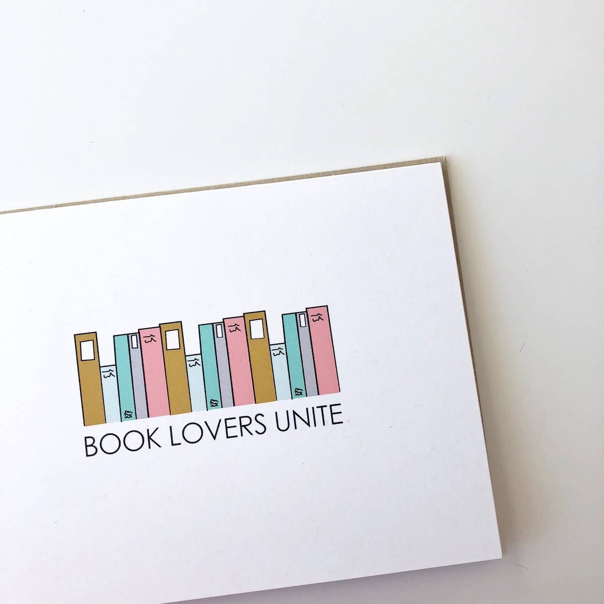 PAGEFIFTYFIVE - Wholesale Love Card - Book Lovers Unite Card0