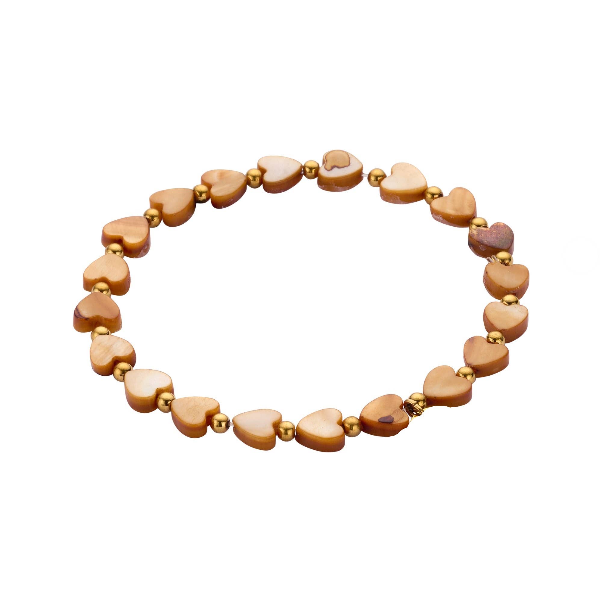 Sansira Jewelry - Wholesale Beaded Bracelet - Natural Stone Heart Bracelet0