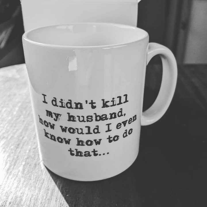Carole Baskin, I did not murder my husband, Mug for wholesale by The Nest, Rugby