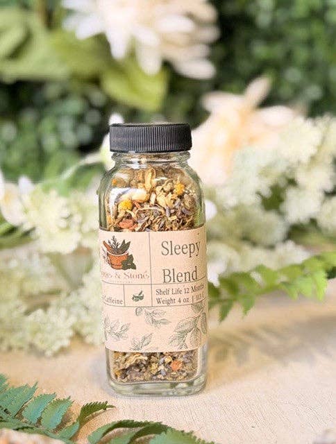 Sage & Stone Apothecary - Wholesale Loose Tea - Sleepy Blend Herbal Tea2
