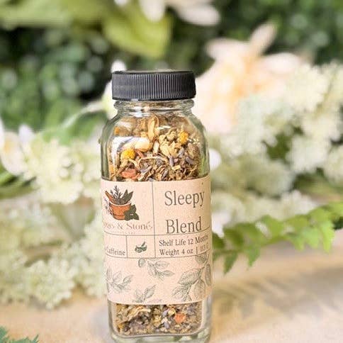 Sage & Stone Apothecary - Wholesale Loose Tea - Sleepy Blend Herbal Tea2