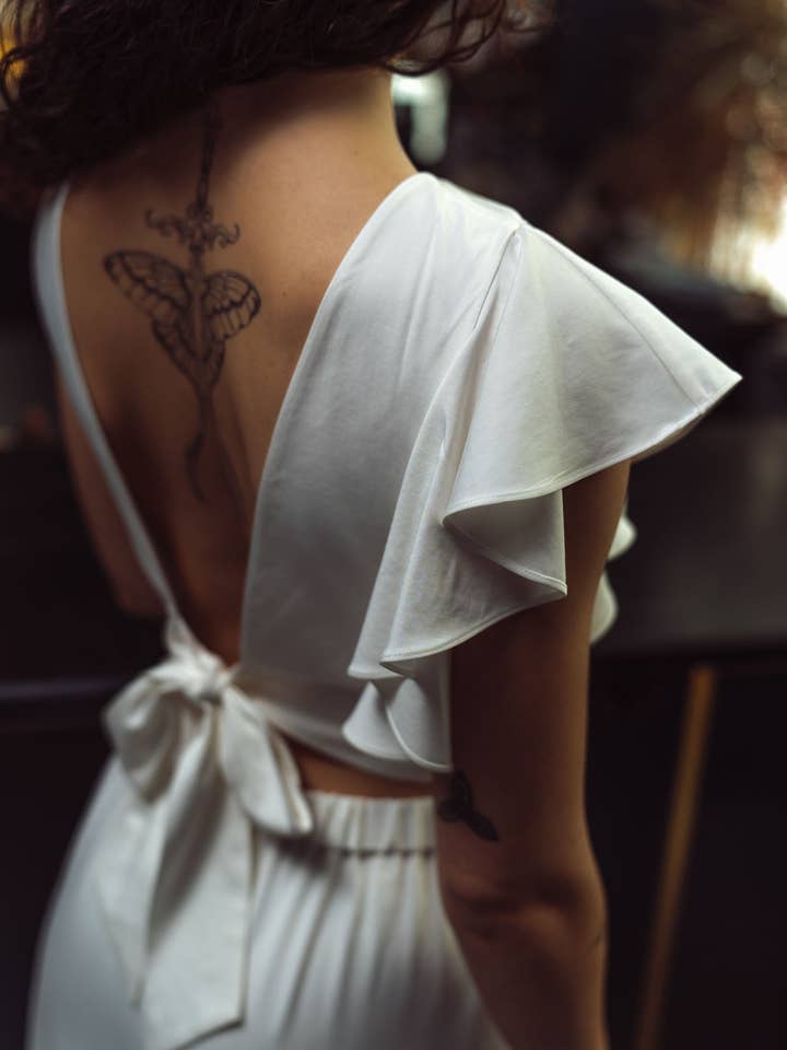 Parrti - Wholesale Top & Skirt Set - Women's - Whitney Two-Piece Slit Skirt Set4