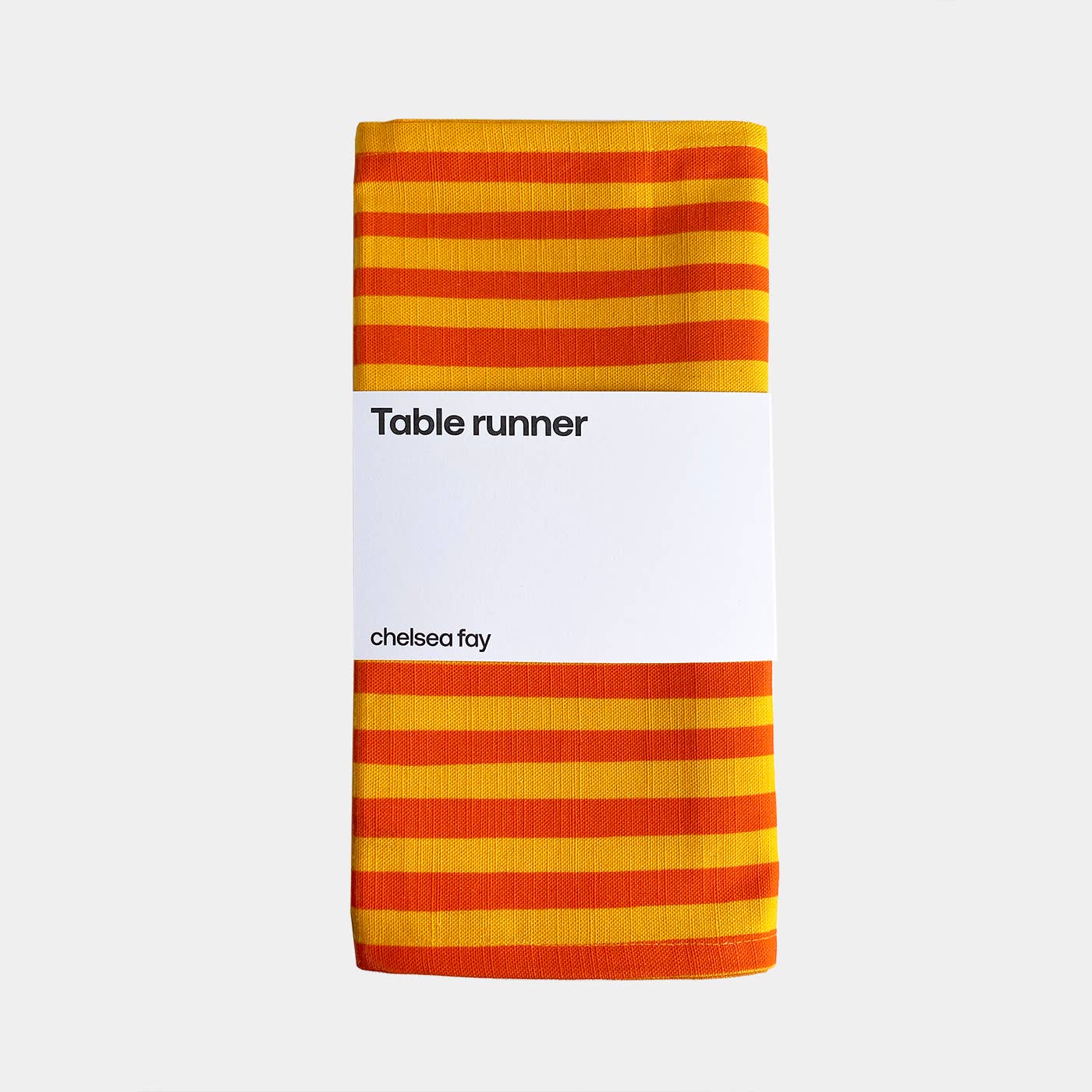 Chelsea Fay - Wholesale Table Runner - Table Runner - Red & Yellow Stripes5