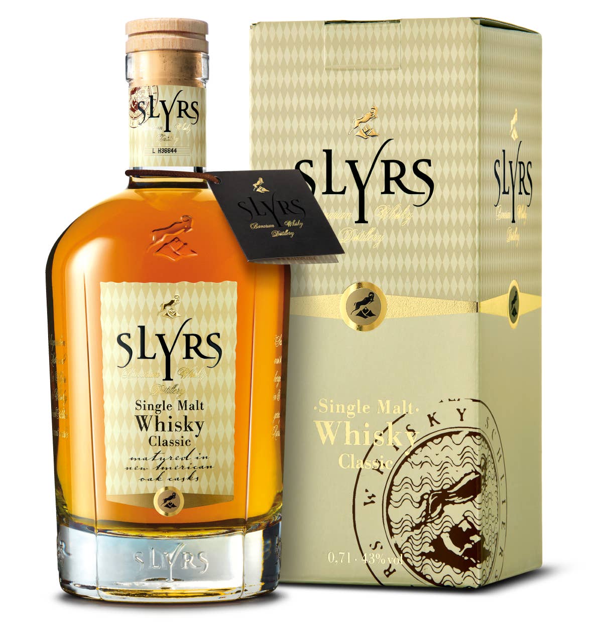 SLYRS Bavarian Whisky Distillery - Wholesale Whiskey - SLYRS Single Malt Whisky Classic 43% vol.