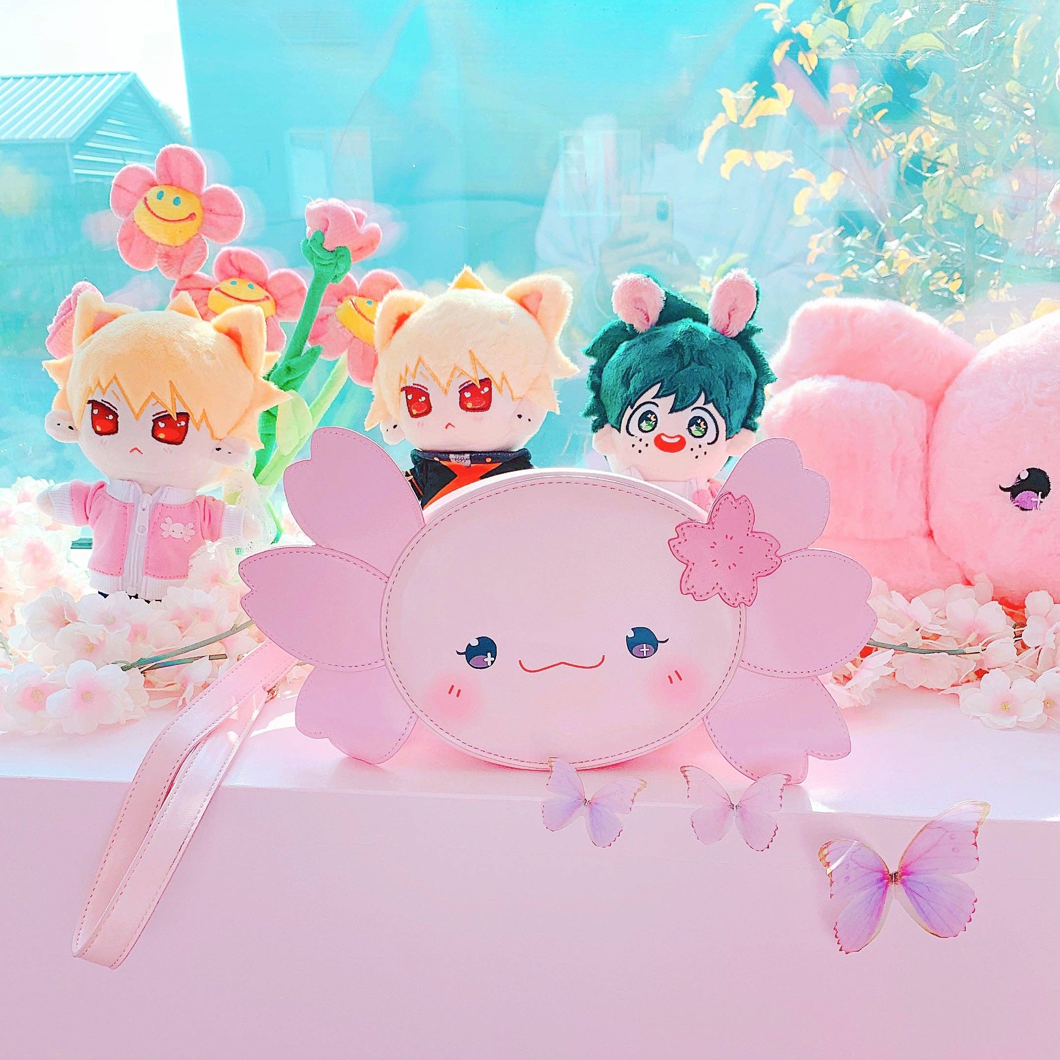 Agi Jagi Shop - Wholesale Crossbody Bag - Women's - Agi the Axolotl Crossbody Purse4