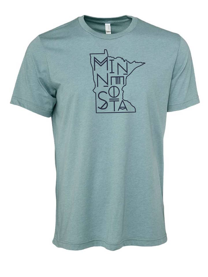 UNISEX FUNKY MN TSHIRT for wholesale by Neverwinter Clothing Co.