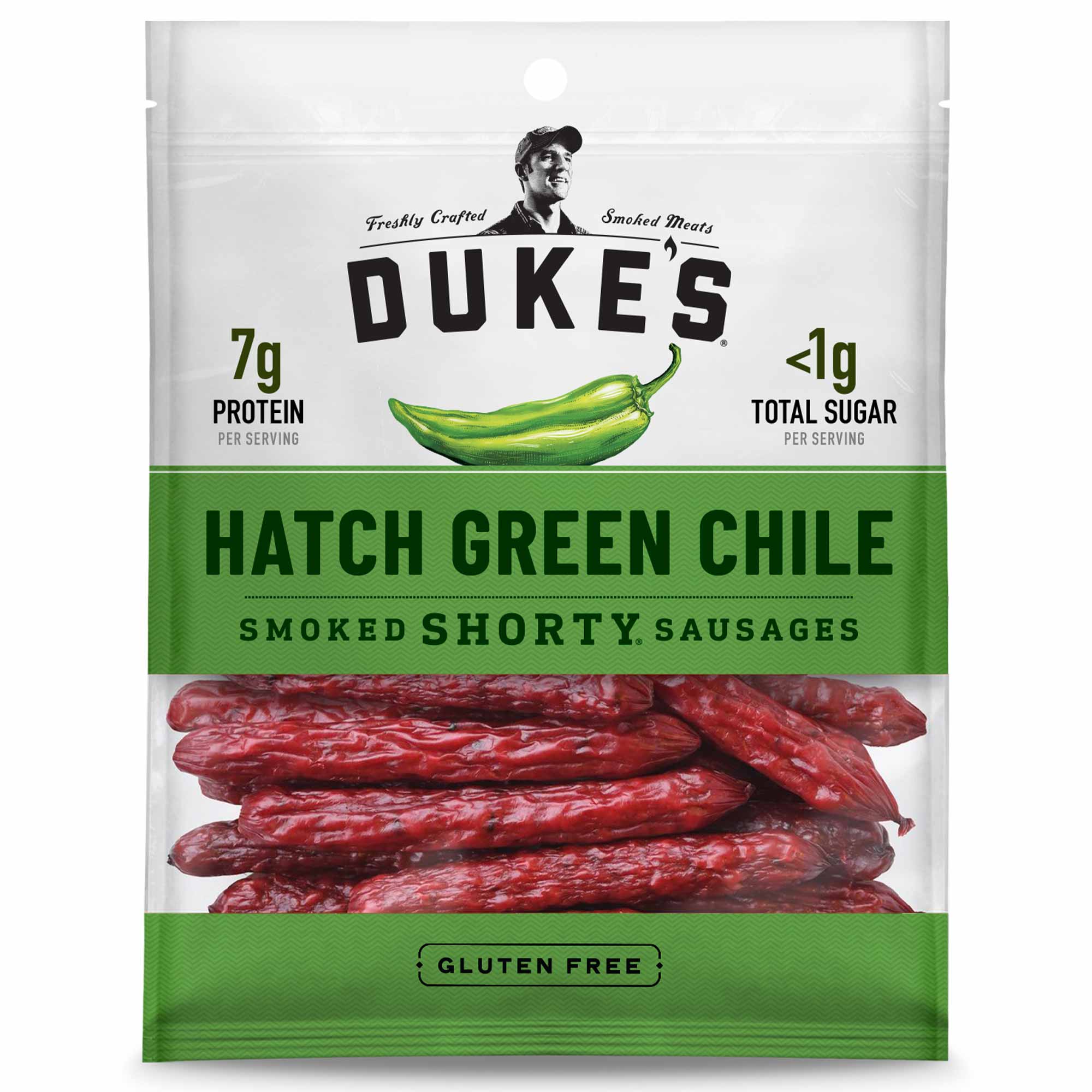 Shop The King - Wholesale Sausage - Dukes Shorty Hatch Chle 5 oz Single Bag0